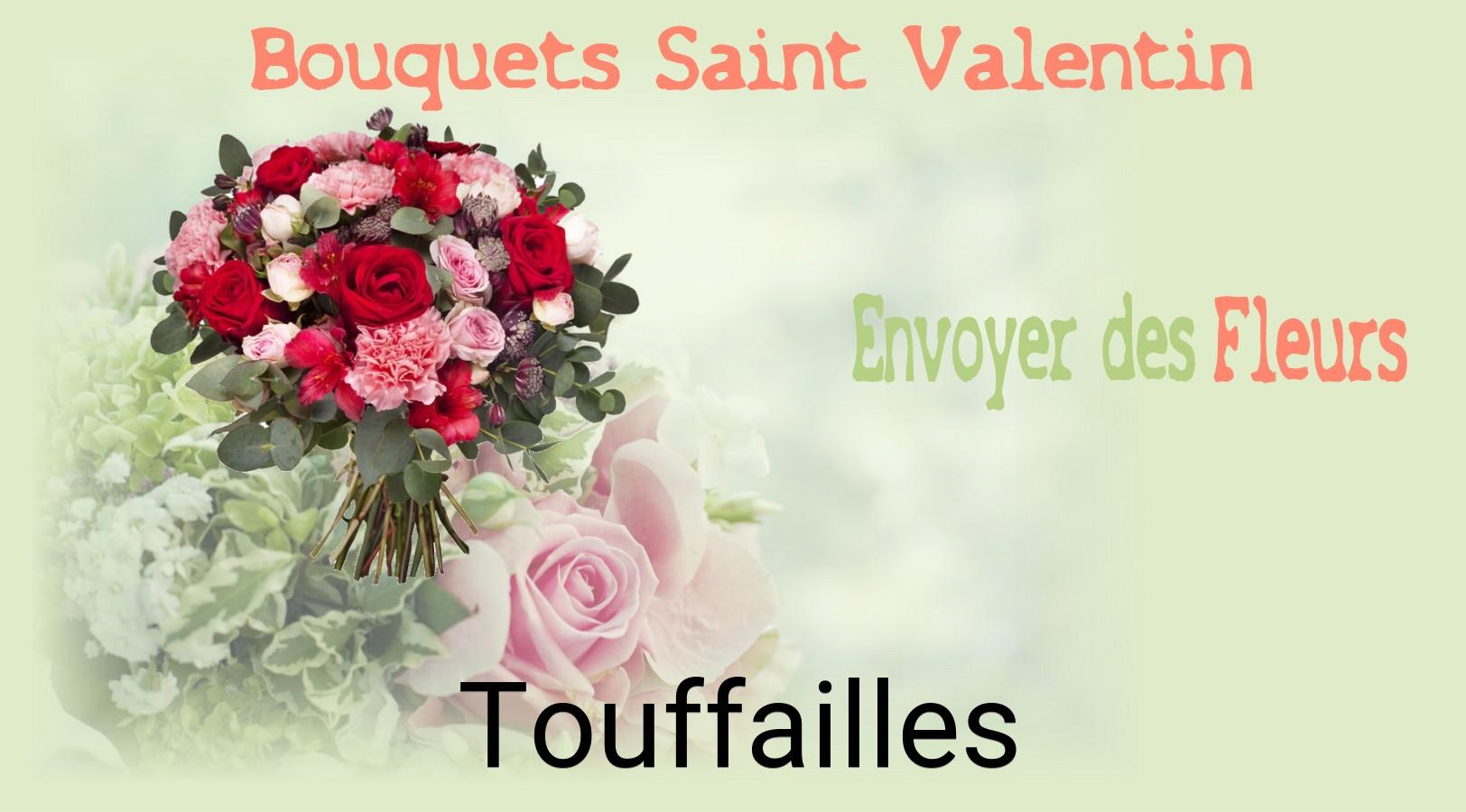 Roses de Saint-Valentin livrées à Touffailles